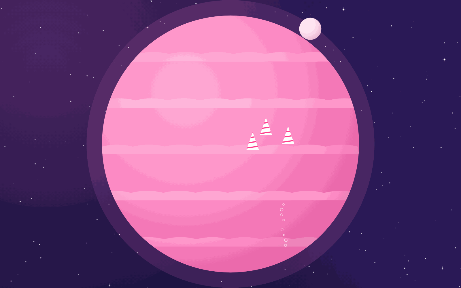 Candyfloss Planet illustration